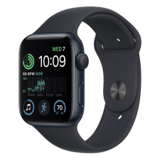 Apple Watch Series SE 2 (2022) Умные часы Apple Watch Series SE Gen 2 44мм GPS+Cellular Aluminum Case with SportBand Темная ночьS/M watch
