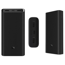 Внешний аккумулятор Xiaomi Mi Power Bank 3 Pro 20000 QC 3.0 Type-C Черный