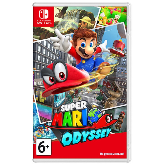 Super Mario Odyssey,русская версия (Nintendo Switch)