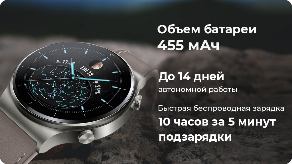 Умные часы Huawei Watch GT 2 Pro (B19s) Черный