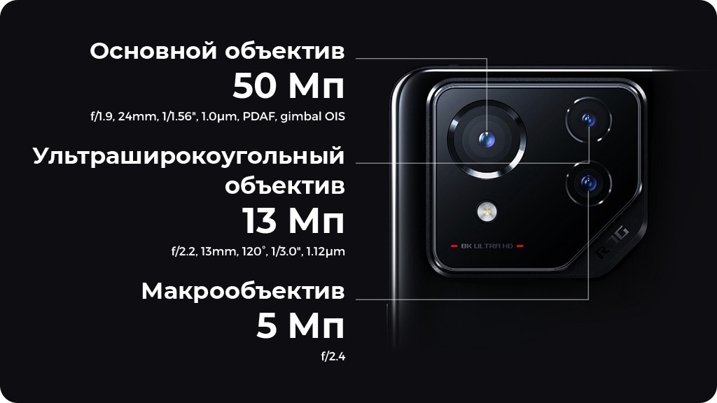 ASUS ROG Phone 8 16/256GB Черный (CN)