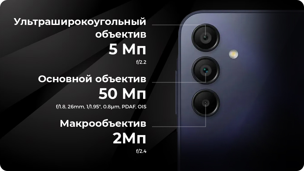 Samsung Galaxy A15 4G 6/128Gb Желтый