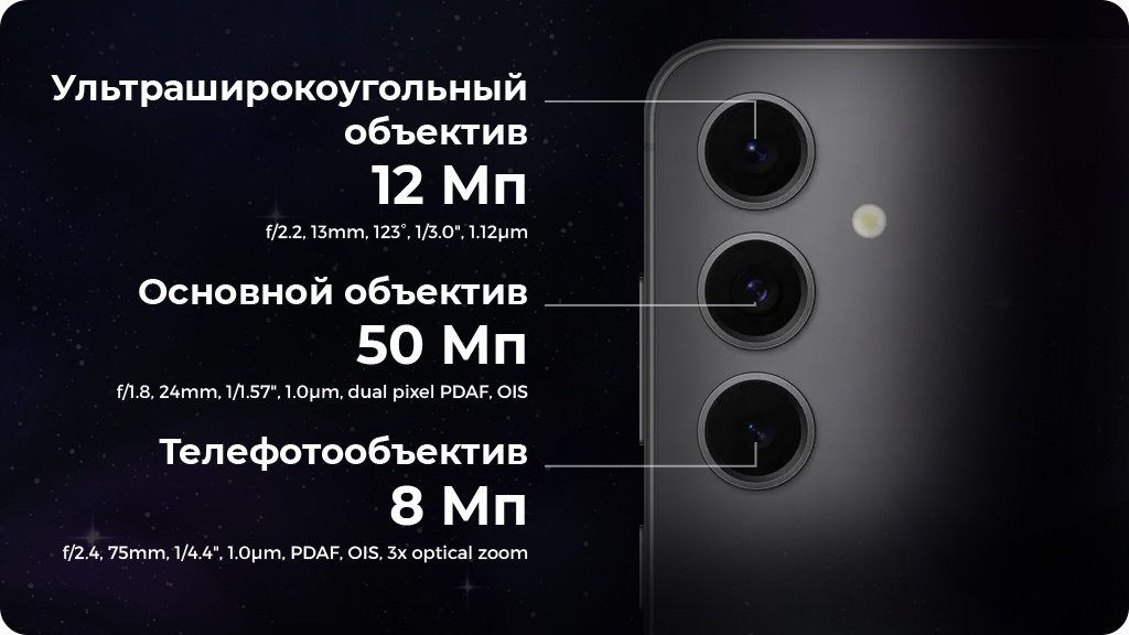 Samsung Galaxy S24FE S721 8/128Gb Голубой