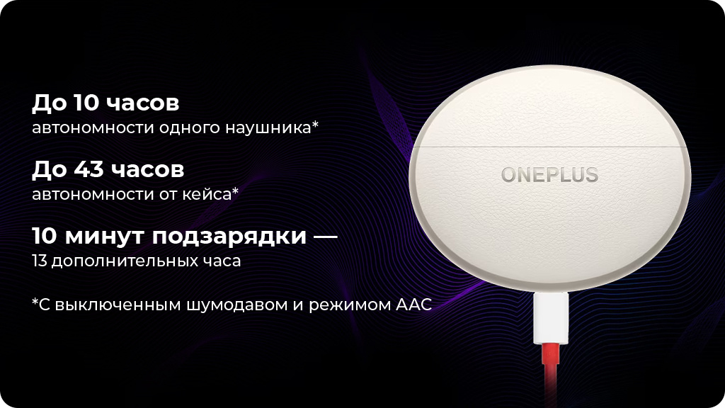 Беспроводные наушники OnePlus Buds Pro 3 Черные