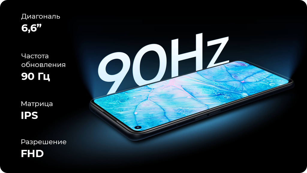 Realme 9i 6/128Gb Черный Global Version