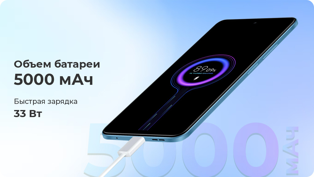 Xiaomi Redmi Note 12 4G 6/128Gb Голубой РСТ